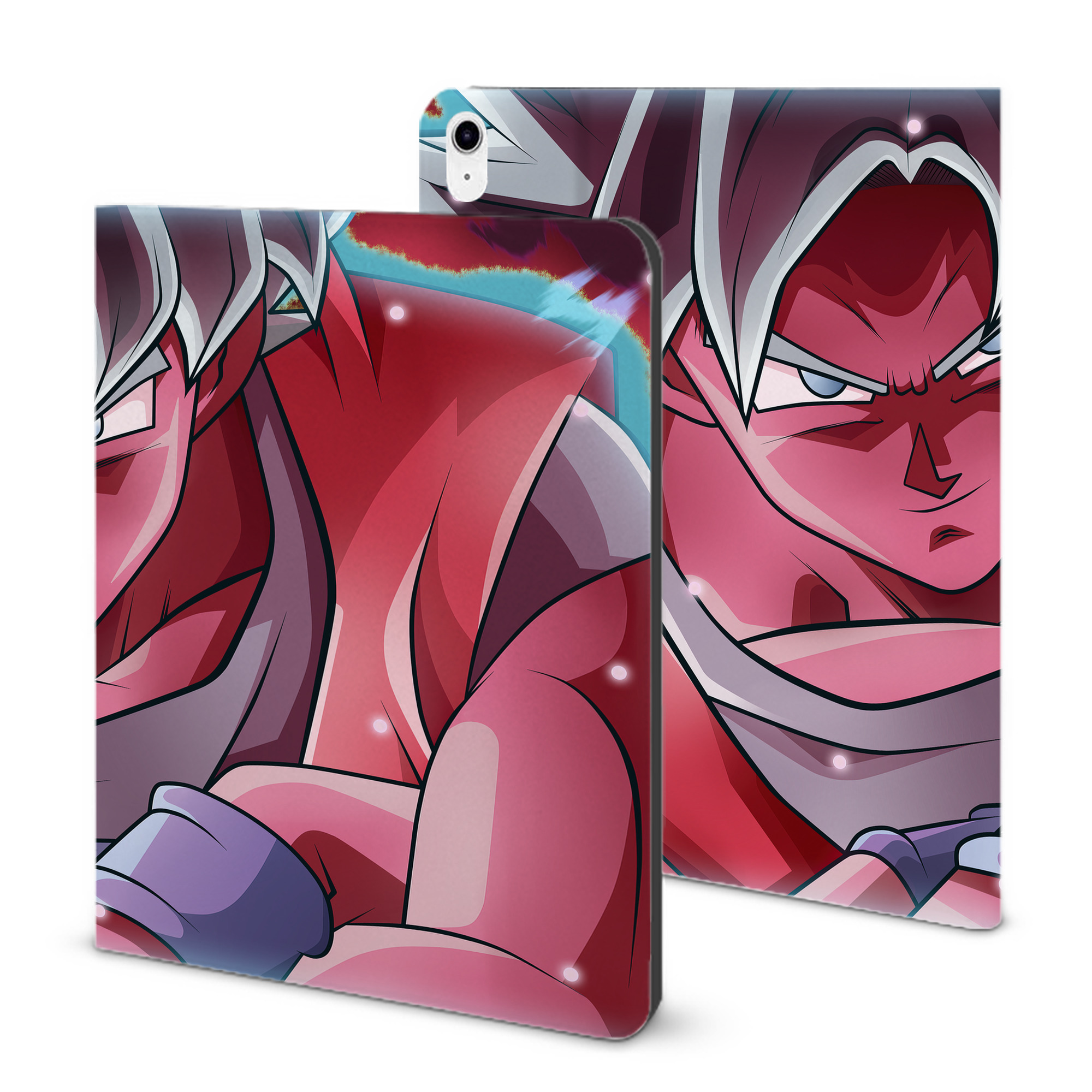 （画像用） ドラゴンボール DRAGON BALL IPad ケース ブック型 PUレザー TPU 耐衝撃 軽量 薄型 ペン収納なし 全面保護 IPad 各モデル対応